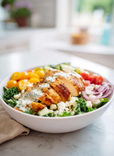 High Protein Chicken Lunch Meal Prep Bowl